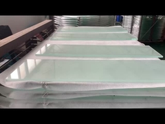 6.78MM White Film Tempered Laminated Glass Cho Cửa