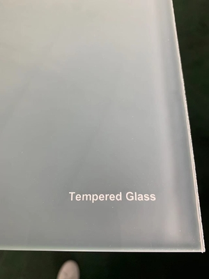 6.78MM White Film Tempered Laminated Glass Cho Cửa